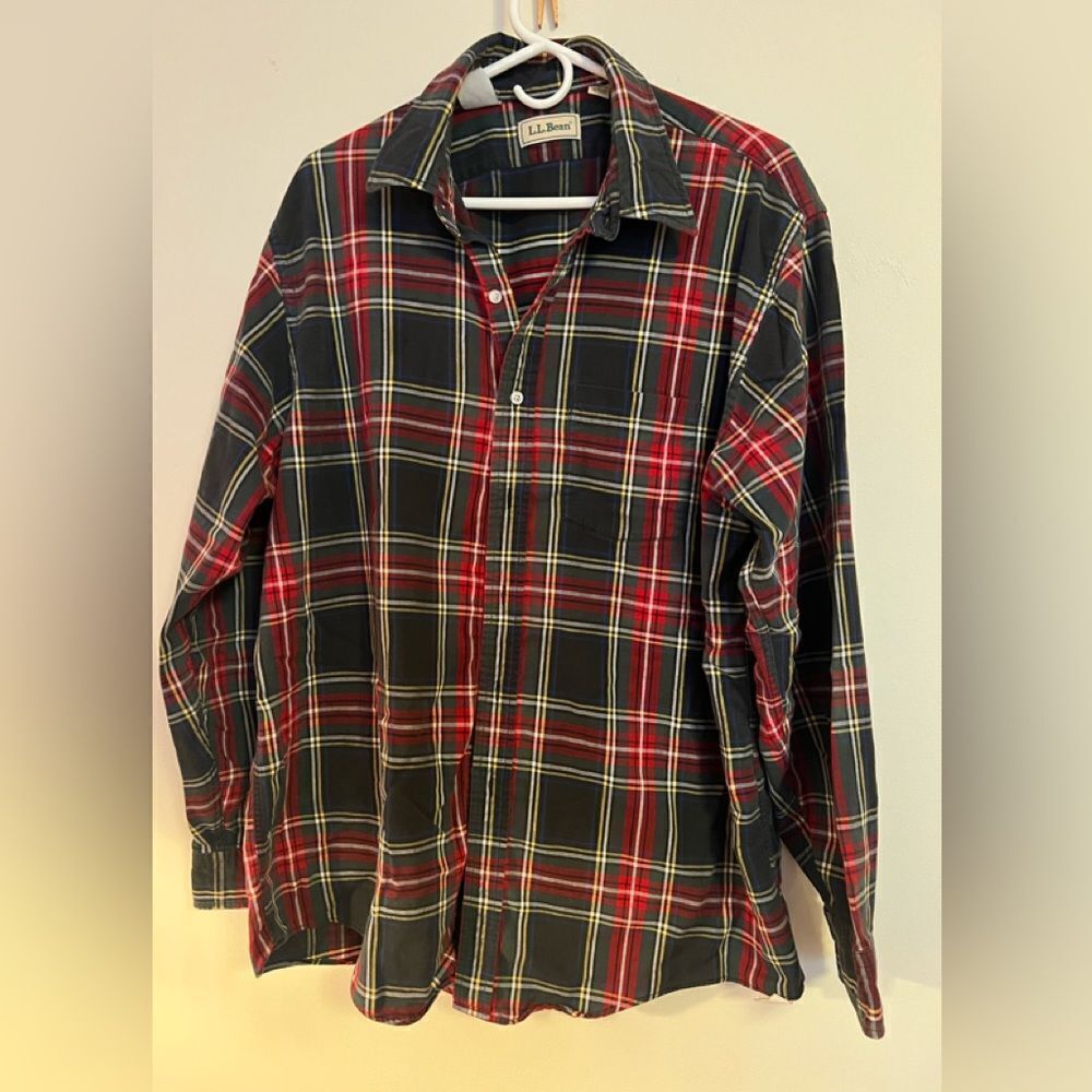 L L Bean Plaid Shirt